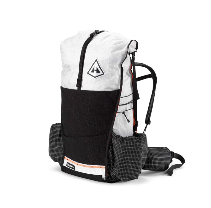 Hyperlite Mountain Gear Unbound 40L Backpack Ultralight Hiking White Large