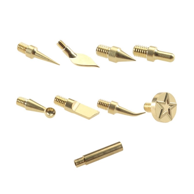 Soldering Iron Tips Soldering Welding Iron Kit Soldering Heat Insert Nut Replace