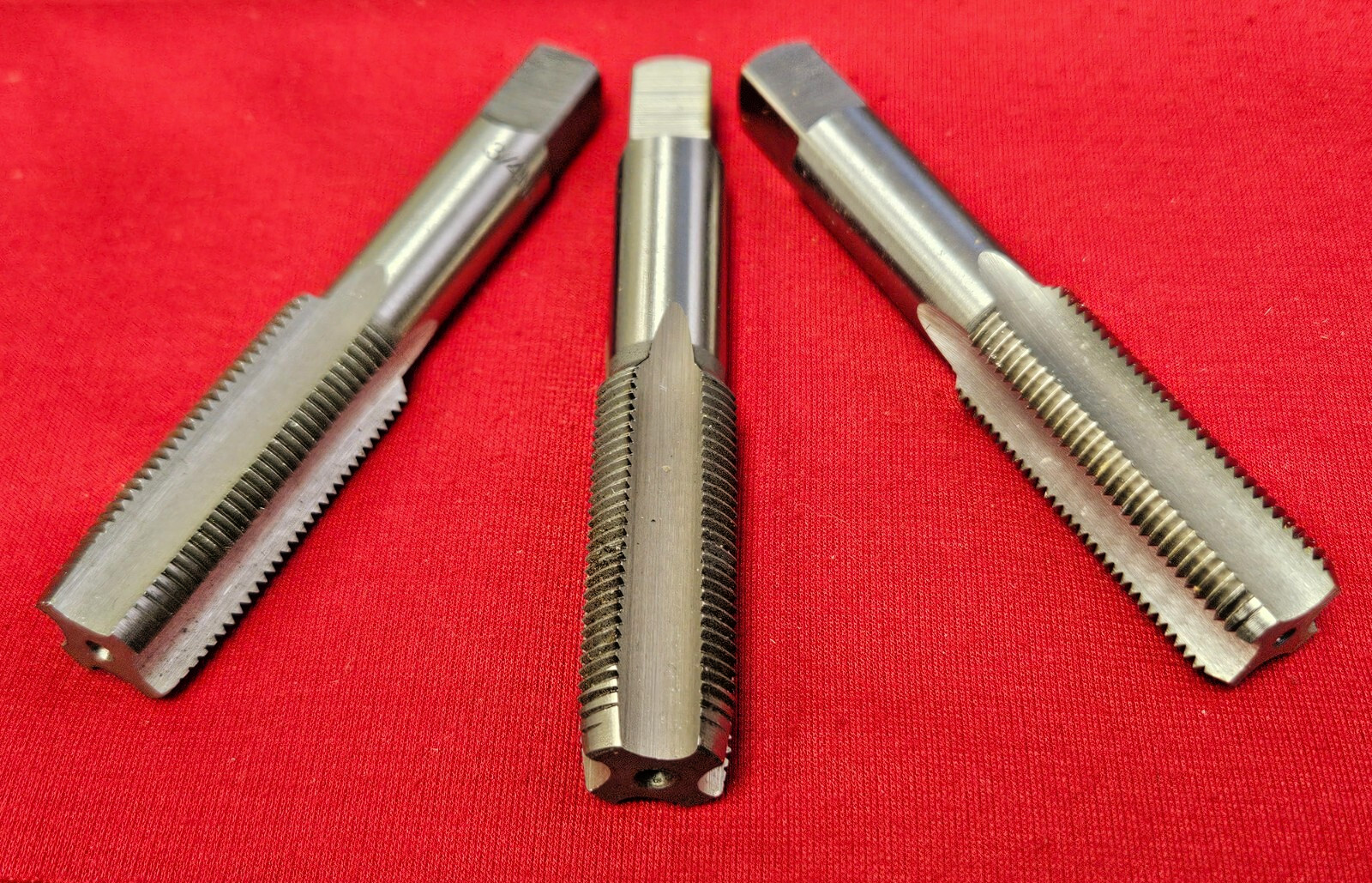 M10 x 1.25 Tap Set A1 469-10125 3PC USA CS 10mm Carbon Steel