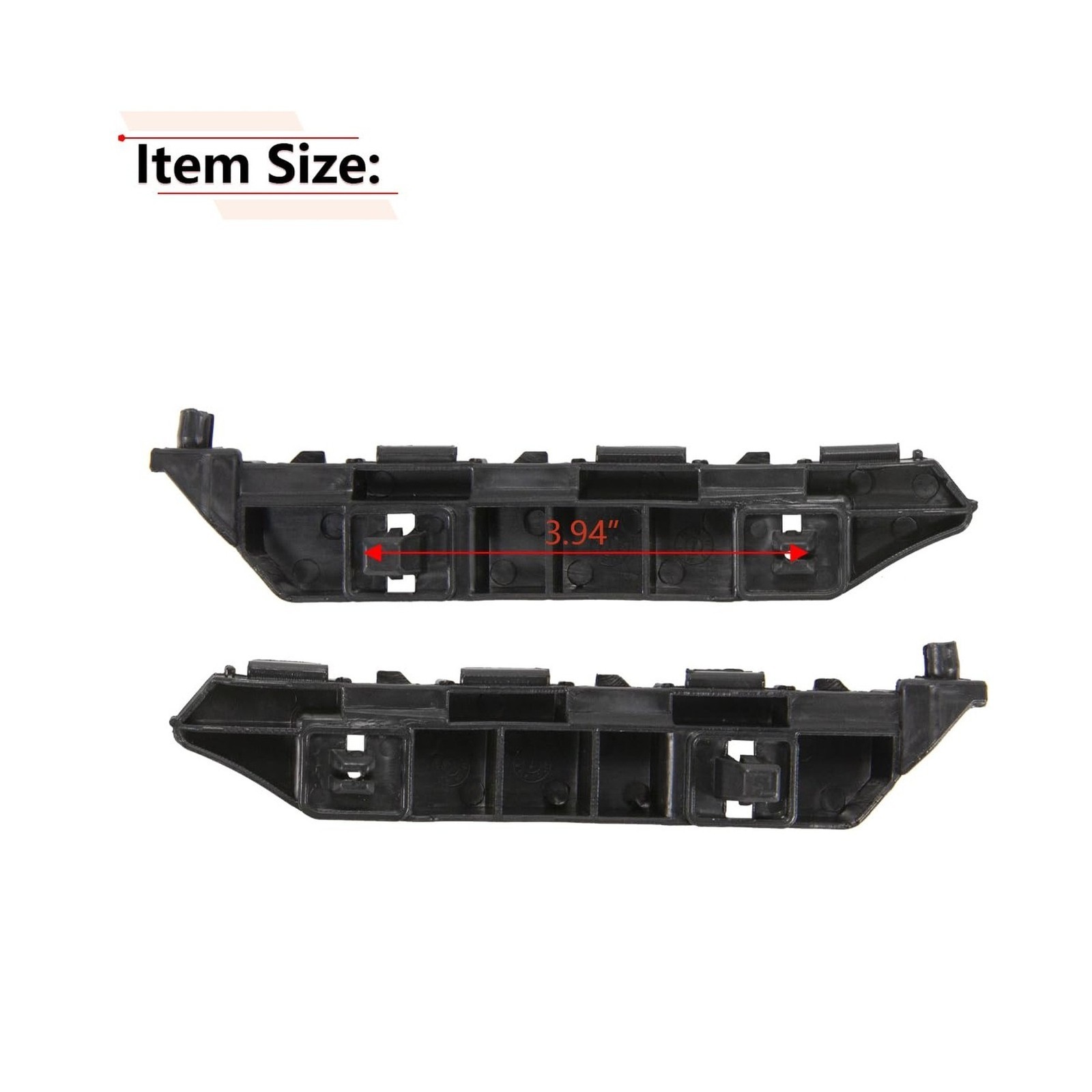 Front Bumper Bracket Fit For Honda Civic 2012-2015 - Dr/Pass Pair
