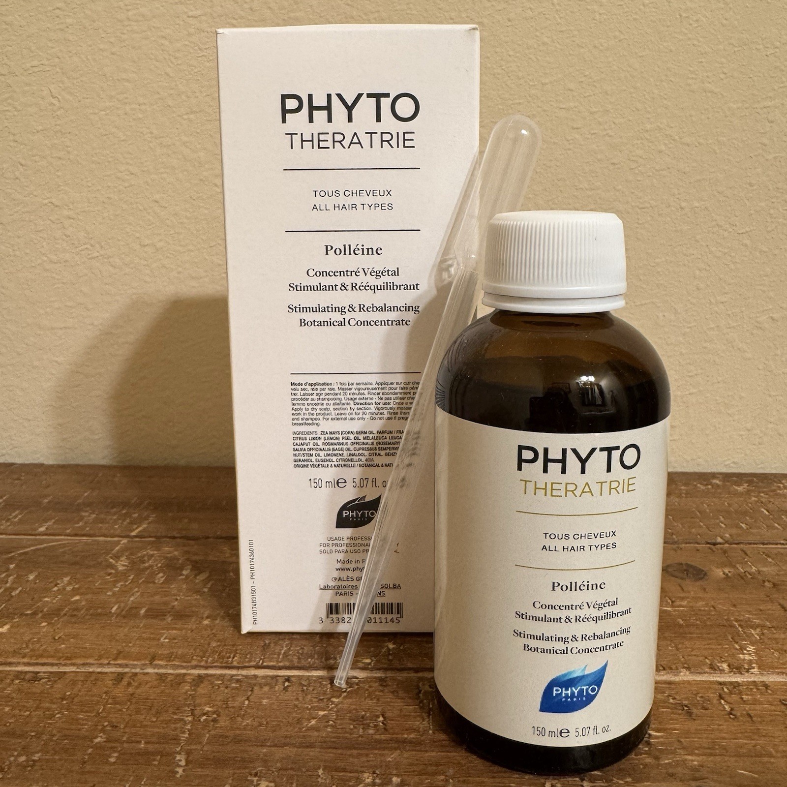 Phyto Phytopolleine Botanical Scalp Treatment 5.07 oz / 150 ml   nib fresh