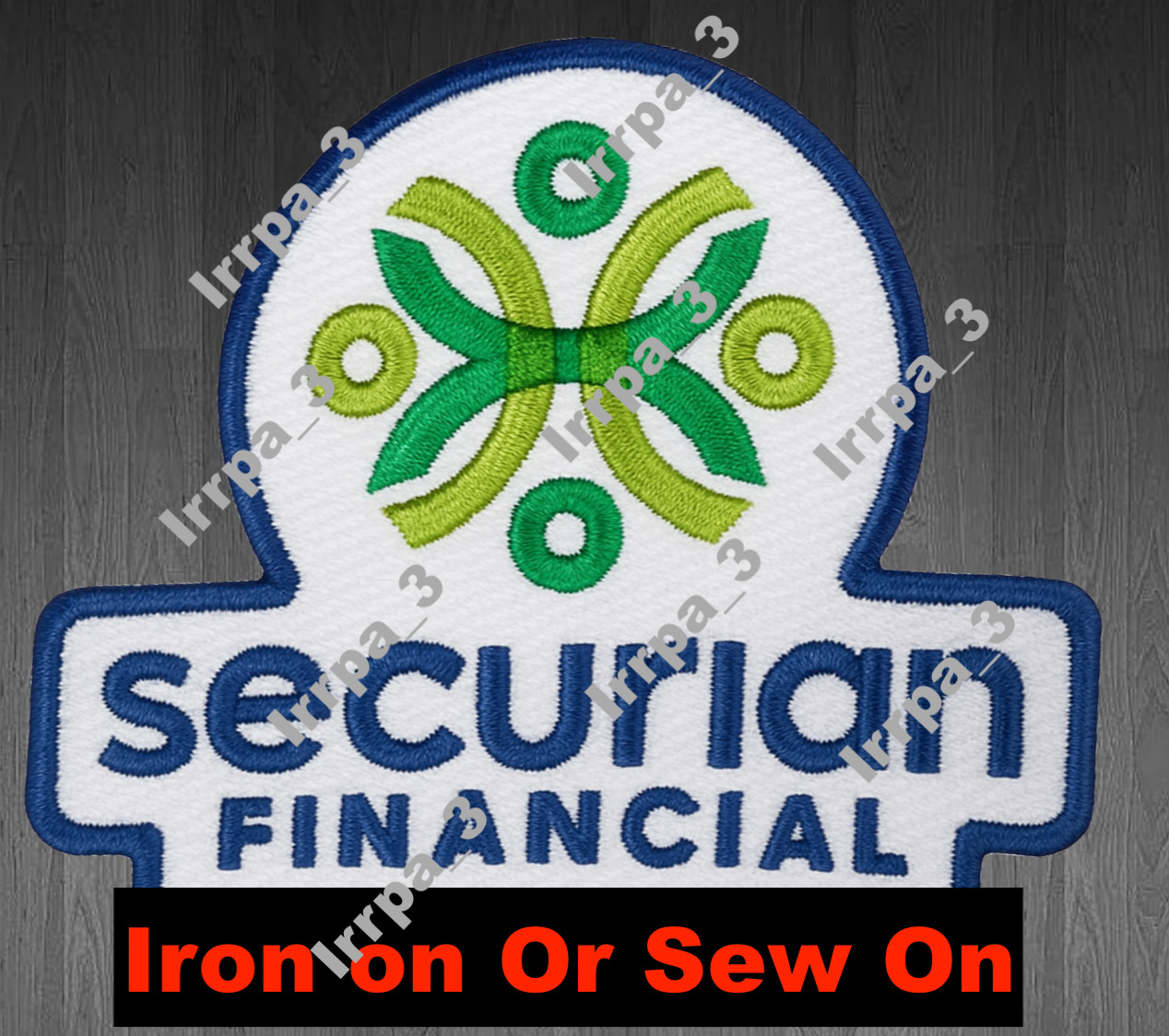 Securian Financial Ad Patch Minnesota Twins Ad Patch Baseball Jersey Patch WHITE