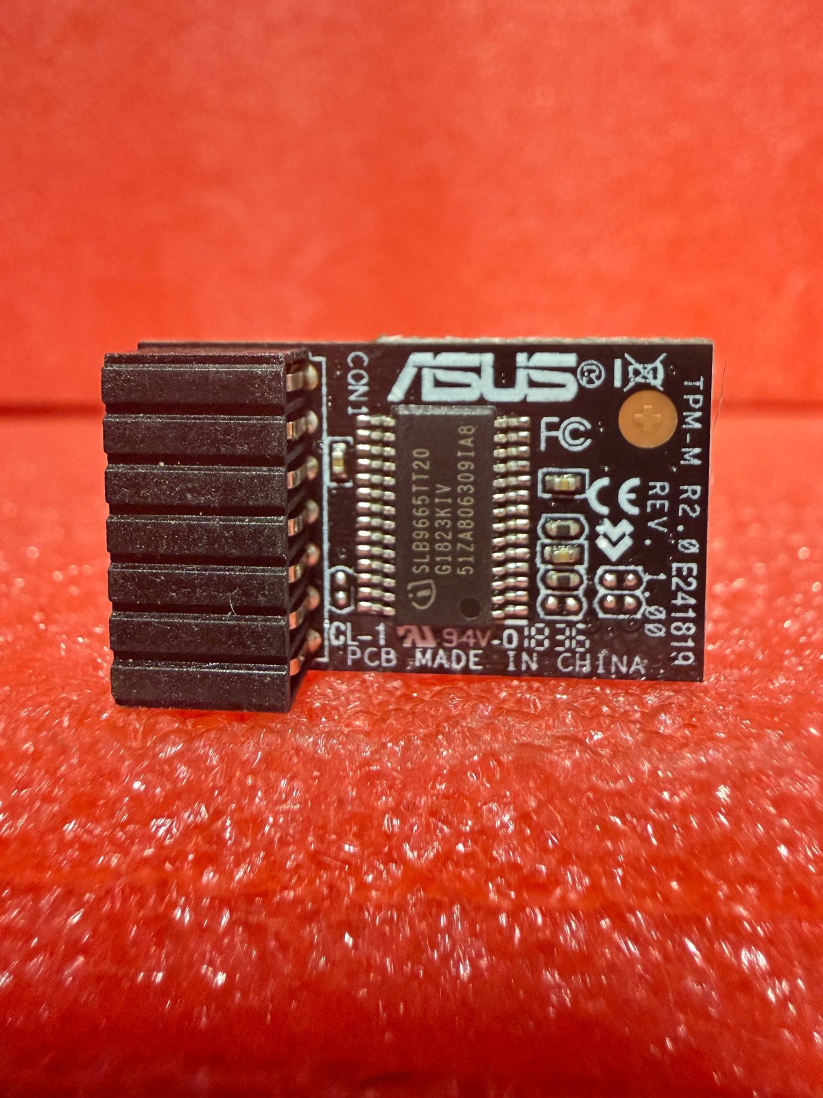 ASUS TPM-M R2.0 TPM 2.0 Module (14-1 Pin) Trusted Platform Module LPC