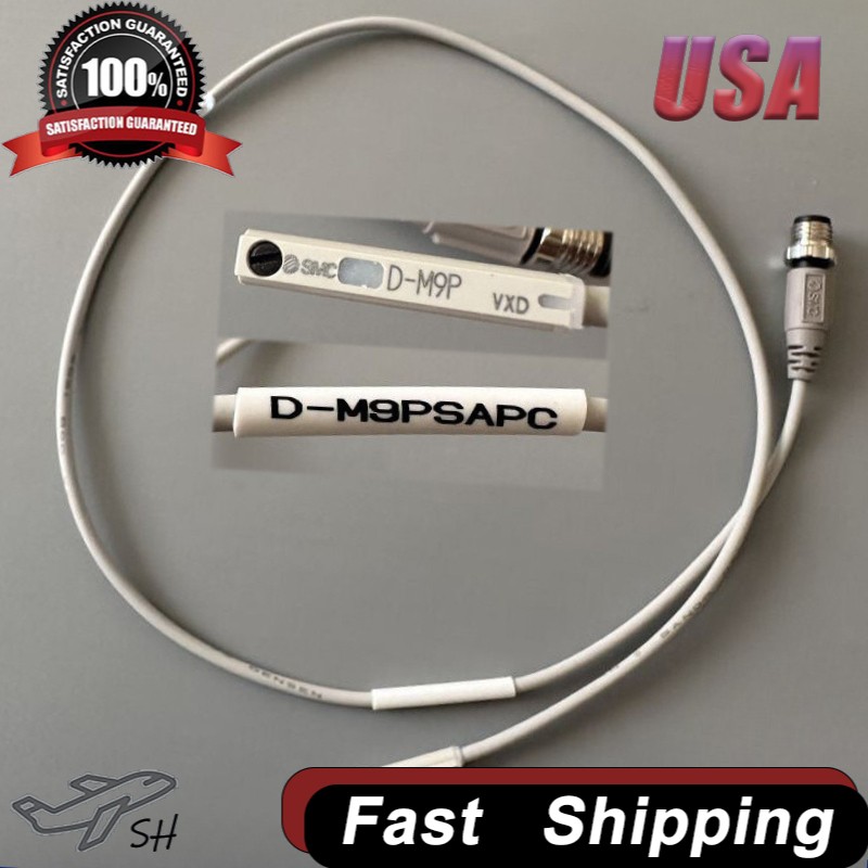 D-M9PSAPC New SMC Magnetic Switch Sensor Solid State 3 Pins Fast Ship US