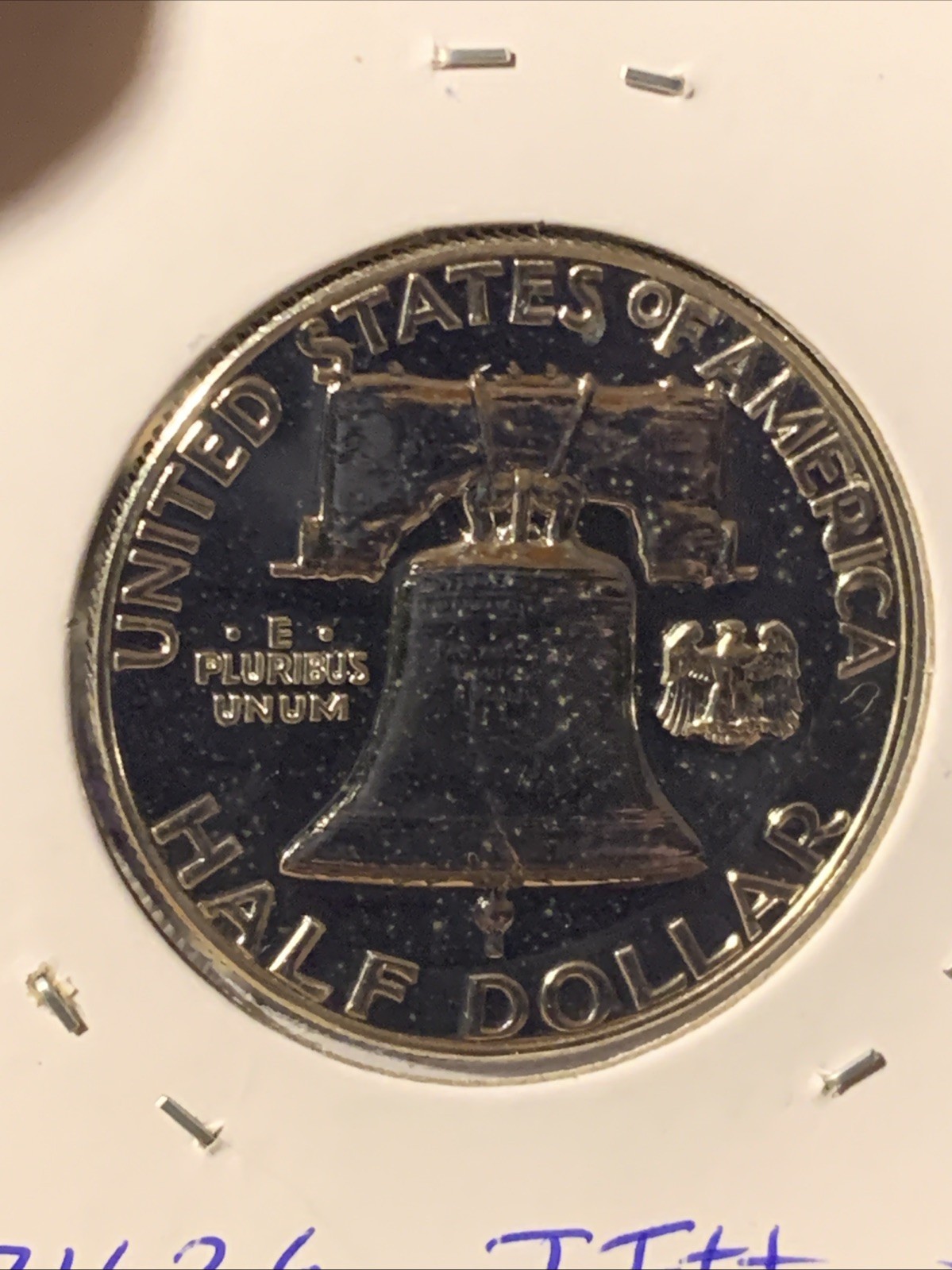 1958 Proof Franklin Silver Half Dollar 50c GEM Proof