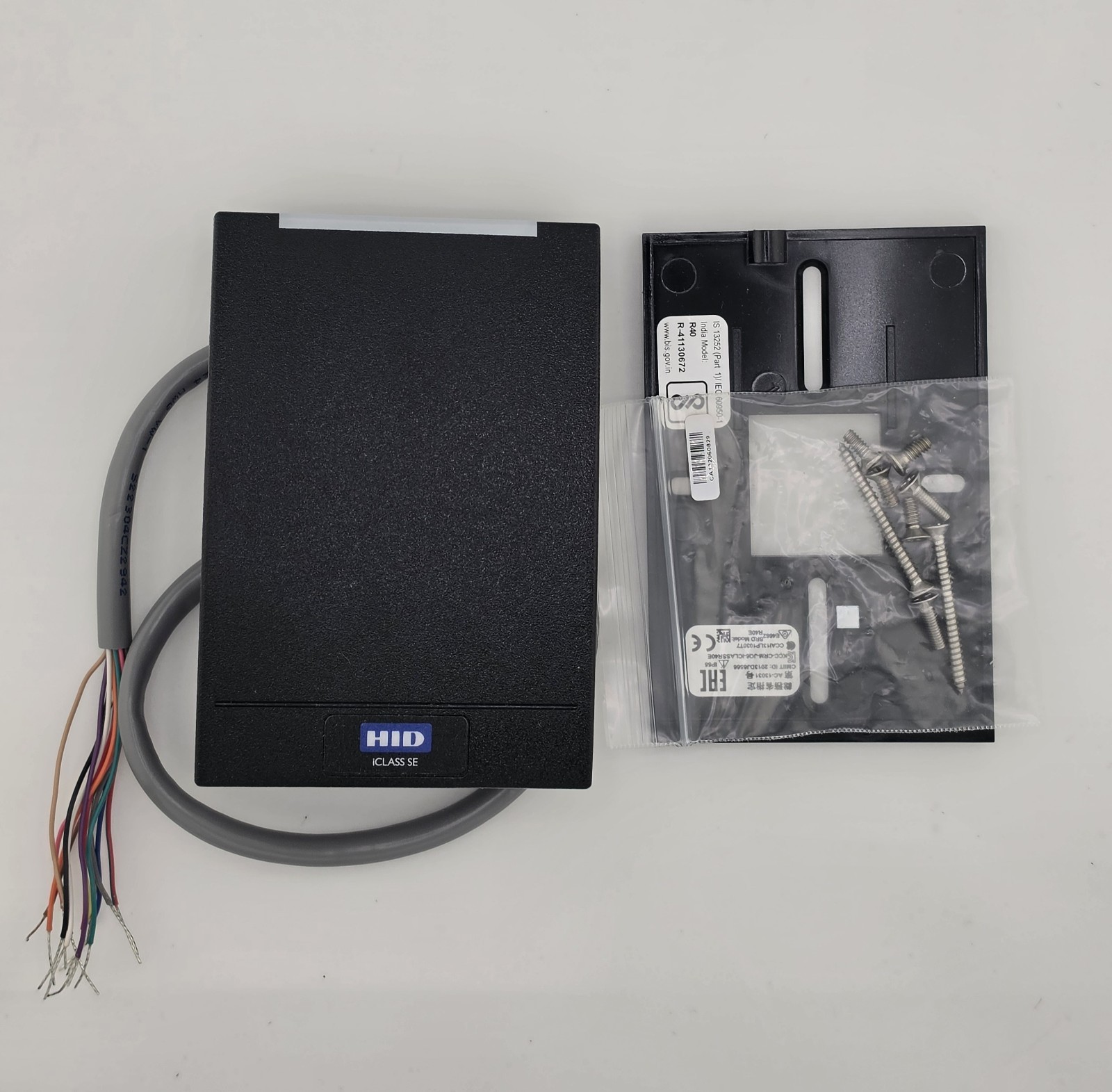 NEW HID iCLASS SE R40 Card Reader 920NTEK00000 OSDP Wiegand