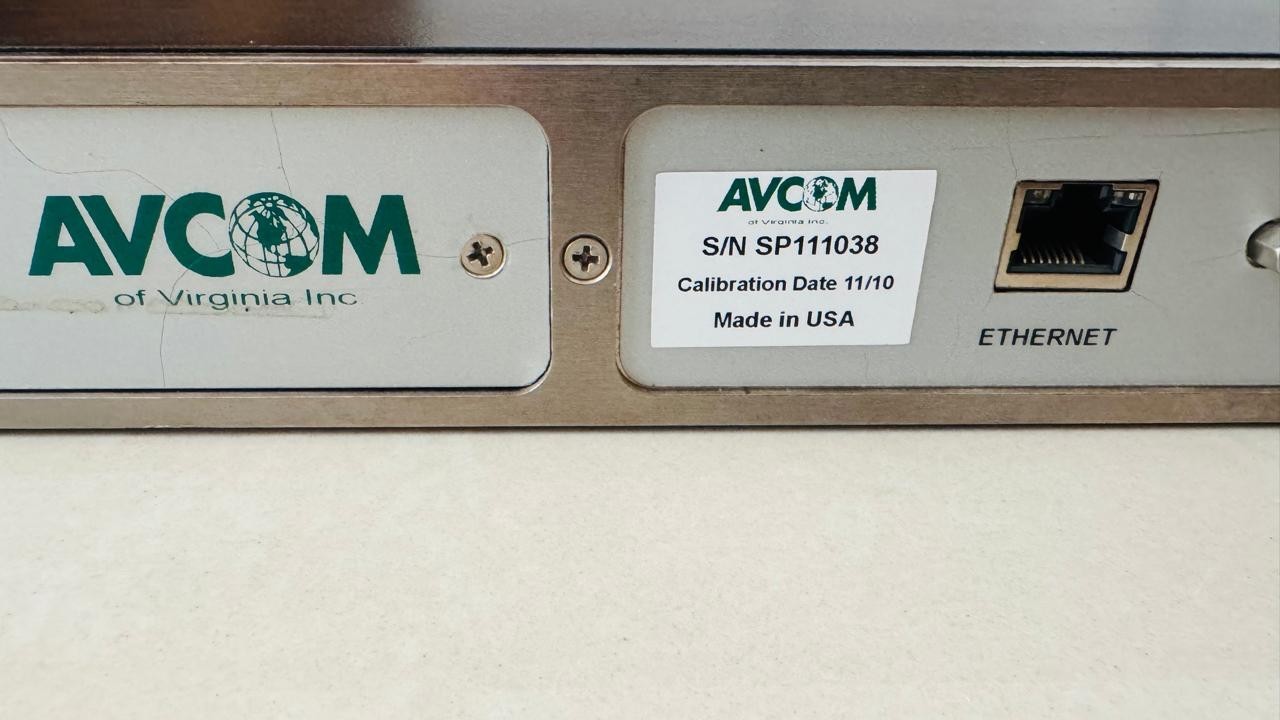 Avcom remote spectrum analyzer RSA-2150B