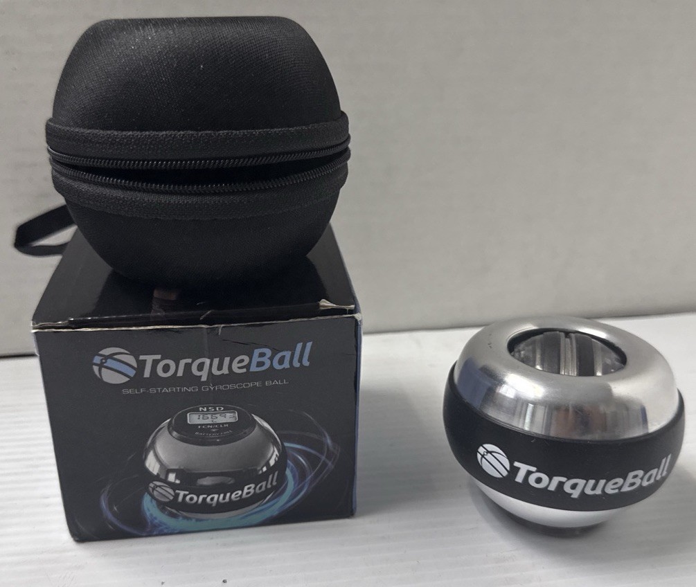 TorqueBall Self Starting Torque Ball Gyroscope Wrist Hand Exercise Therapy