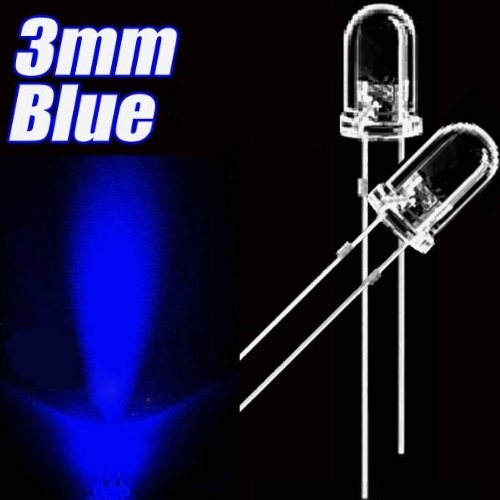 1000pcs F3 3mm Blue Round Superbright LED Light LED lamp NEW L8