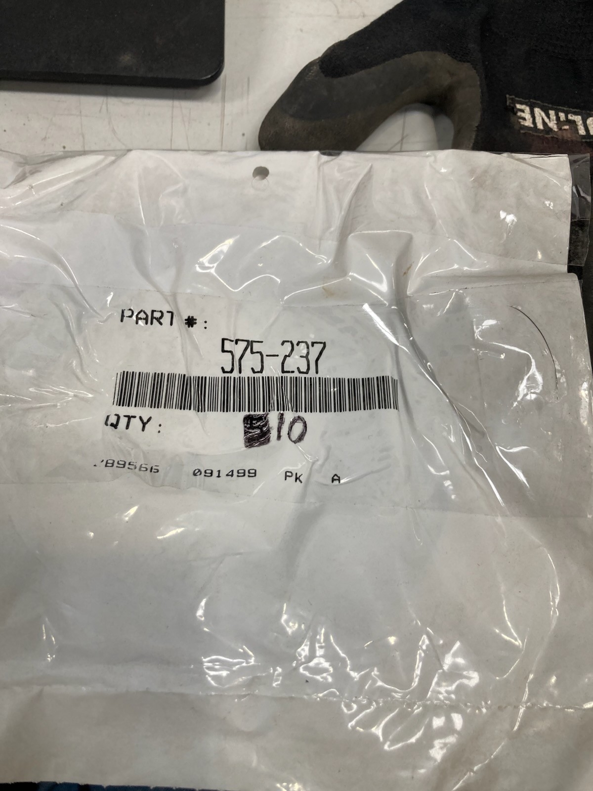 575-231 Urethane Back-Up Rings 2-5/8" x 2-7/8" Hydraulic Pneumatic 10pc Pack