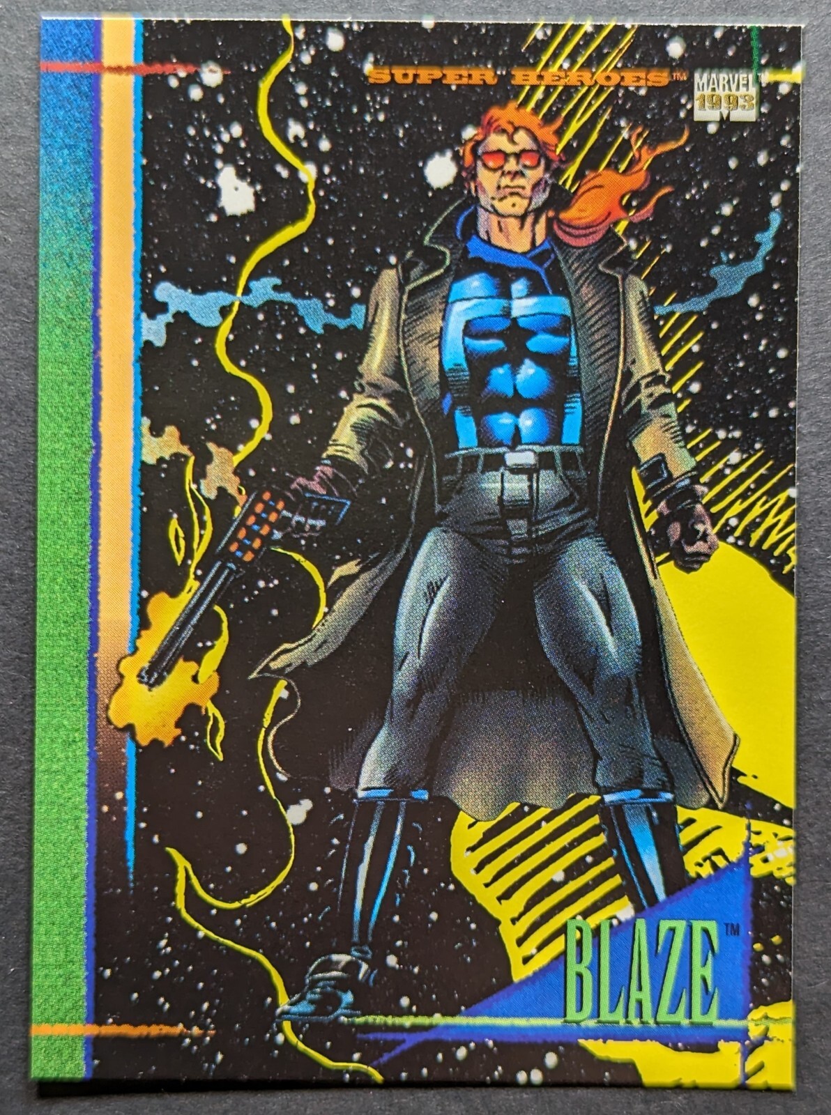Blaze 1993 Skybox Marvel Universe Card #103 (NM)