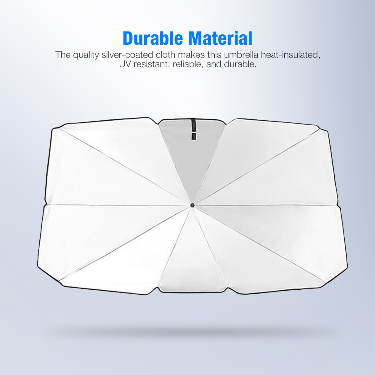 Foldable Car Sun Shade Windshield Sunshade Front Window Cover Visor UV Umbrella