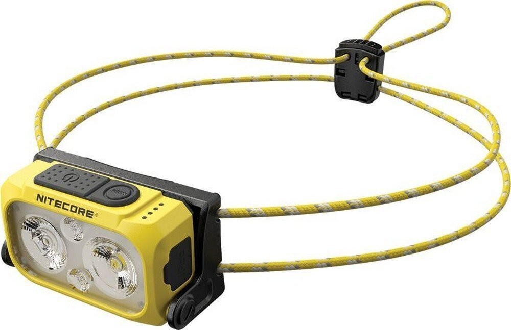 Nitecore 360 Lumen Adjustable Water Resistant Headlamp - NU21-YELLOW