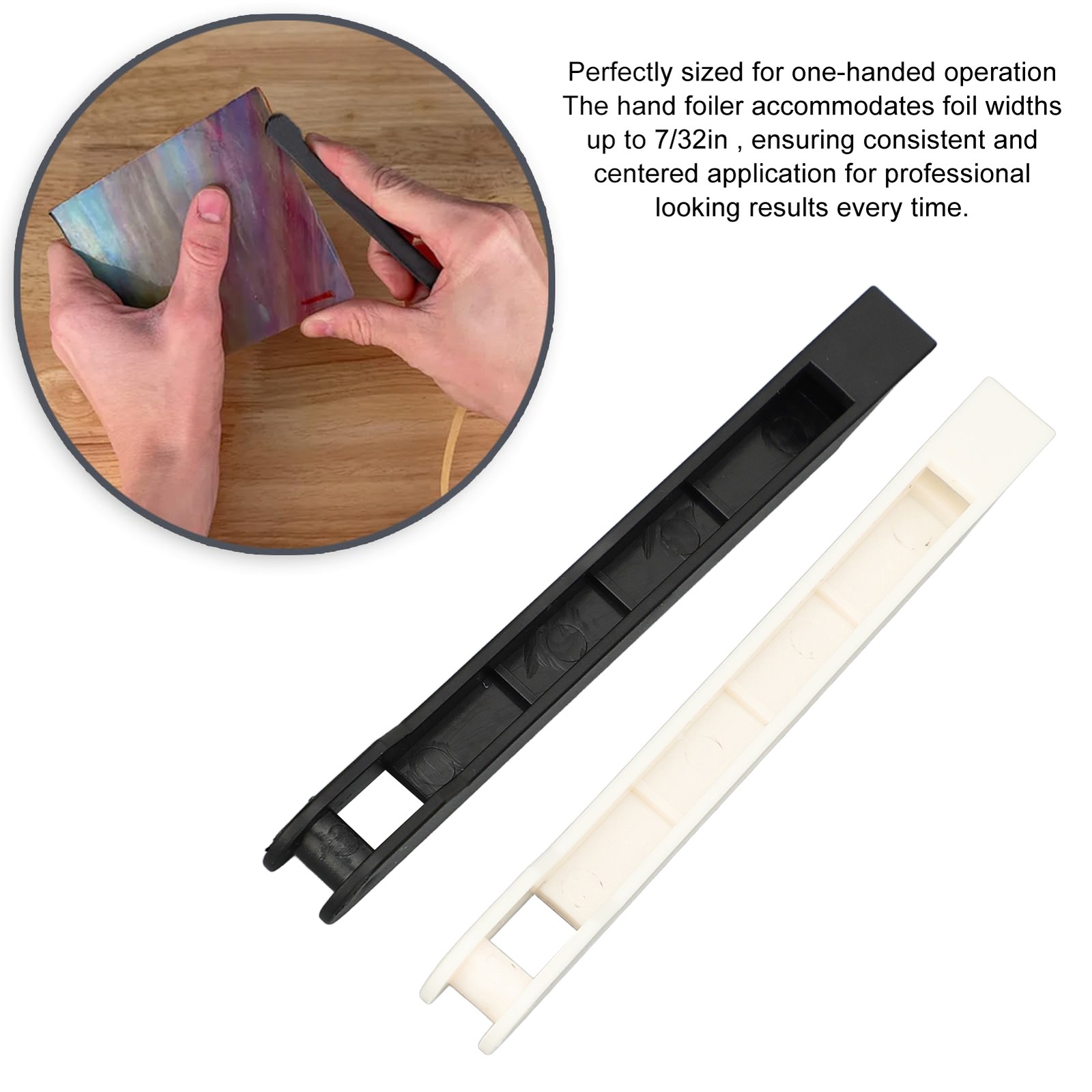 2pcs Stained Glass Hand Foiler Efficient Tool For Beginners And Experts Popular·