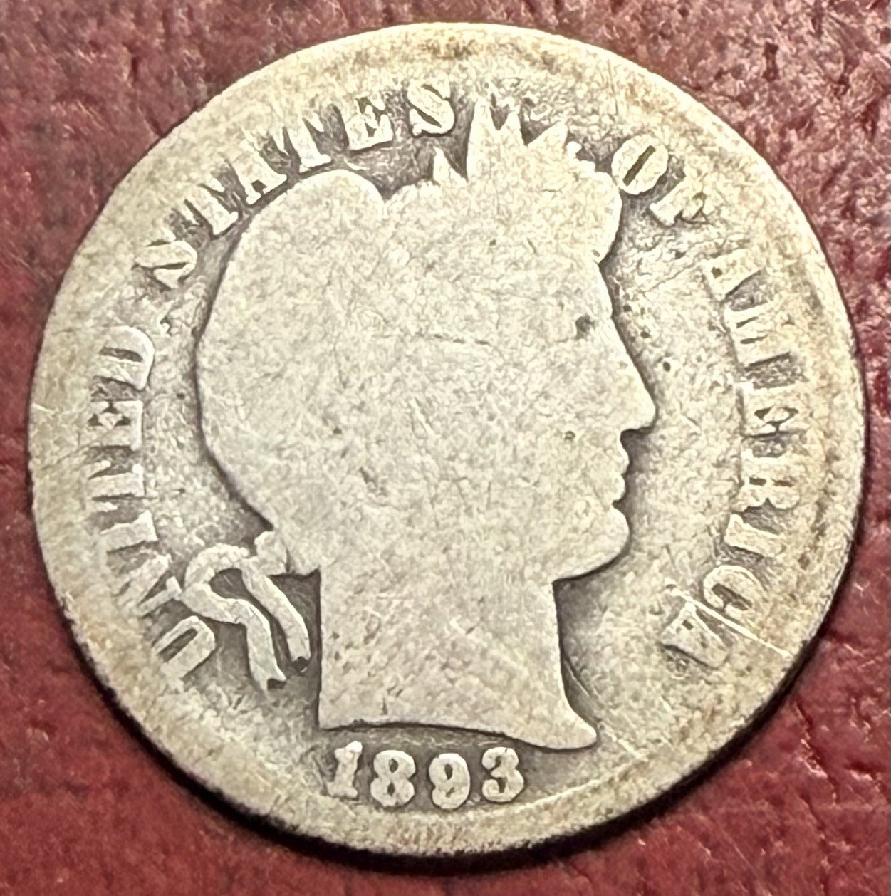 1893-O Barber Dime. Better Date. Free Shipping