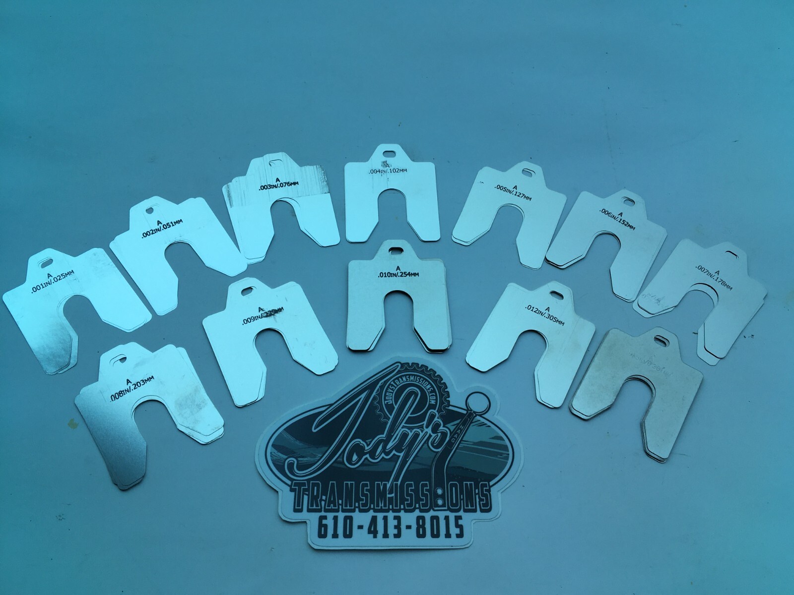 Bellhousing Alignment - Parallel Shim Kit - 24 Piece - High RPM Shifting