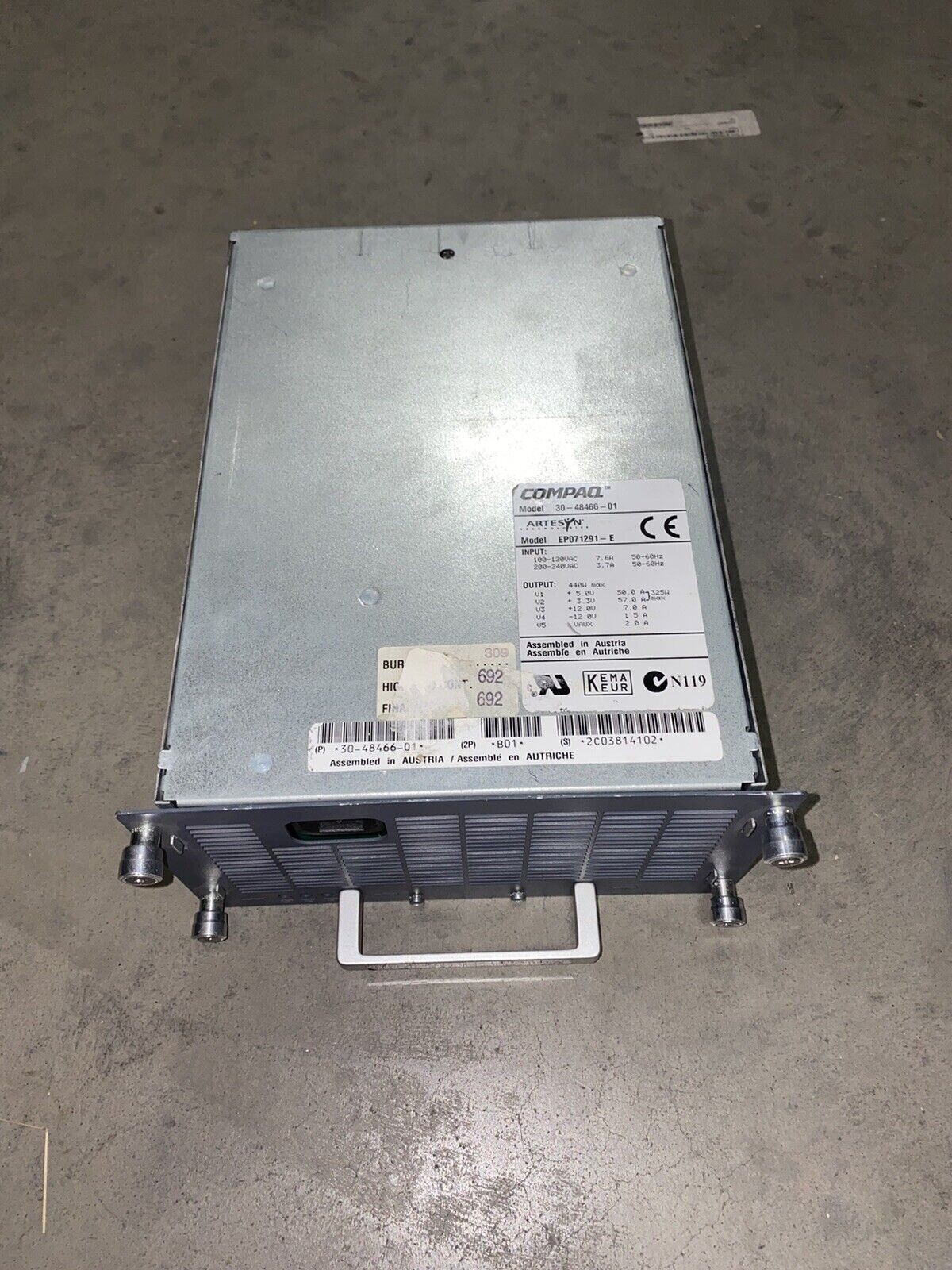 30-48466-01 HP 425W OUTPUT POWER SUPPLY, 5V@50A