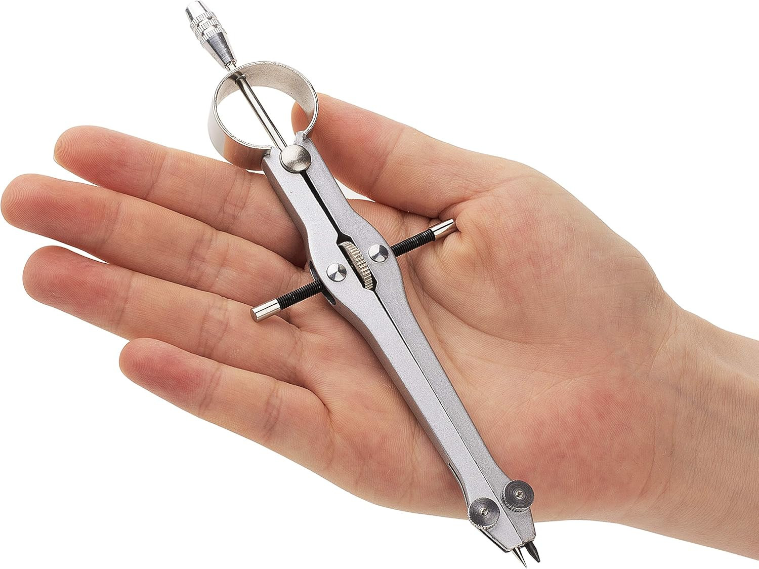 - Professional Compass for Geometry, Extra Lead, Metal Compass, Compass, Compass