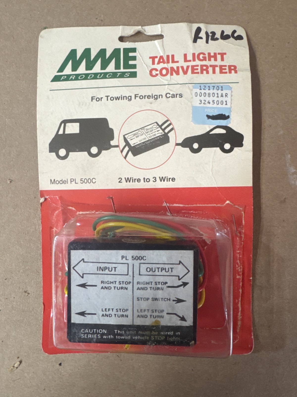 MME PL 500C TAIL LIGHT CONVERTER