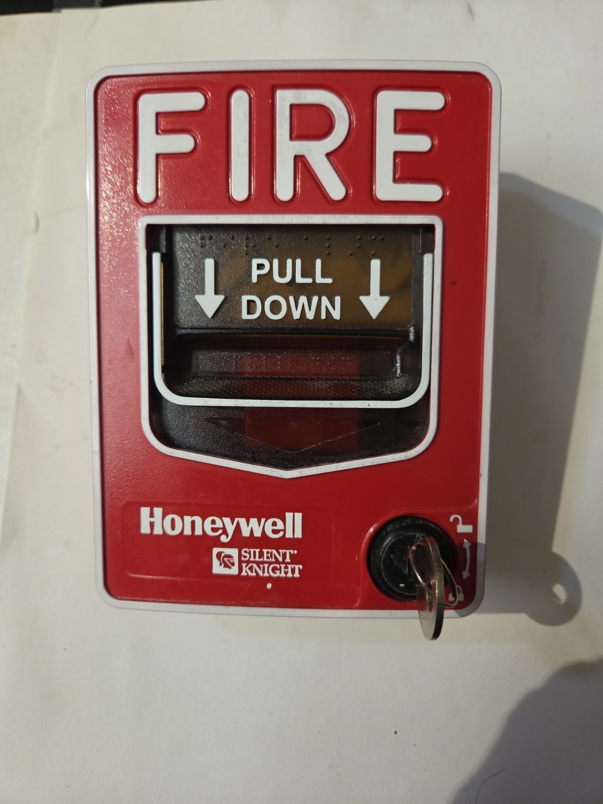 Silent Night SK-PULL-SA Addressable Fire Alarm Pull Station W/ Key