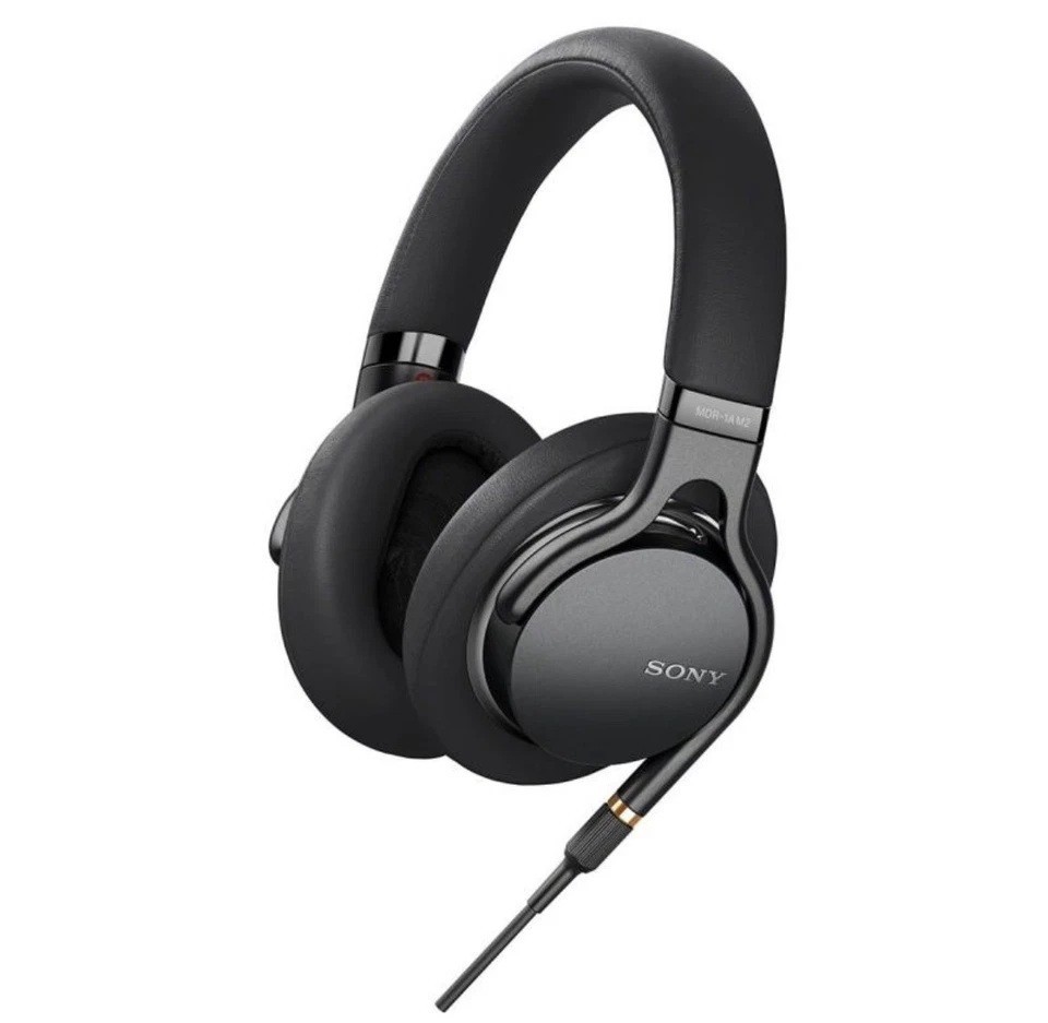 Sony MDR-1AM2 Circumaural Wired Over-Ear Headphones - Black