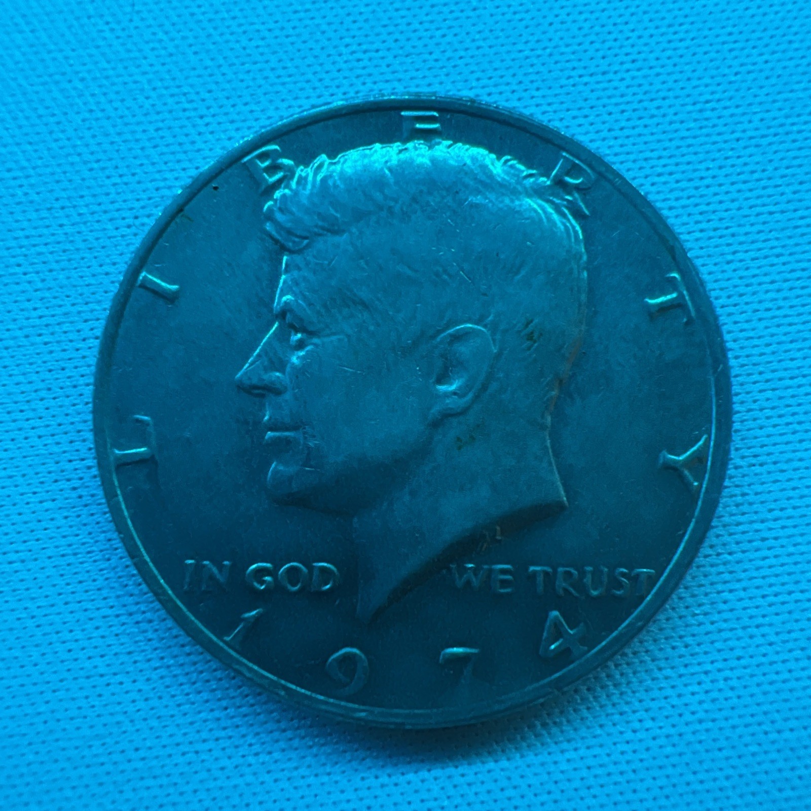 1974 D Kennedy Half Dollar VF