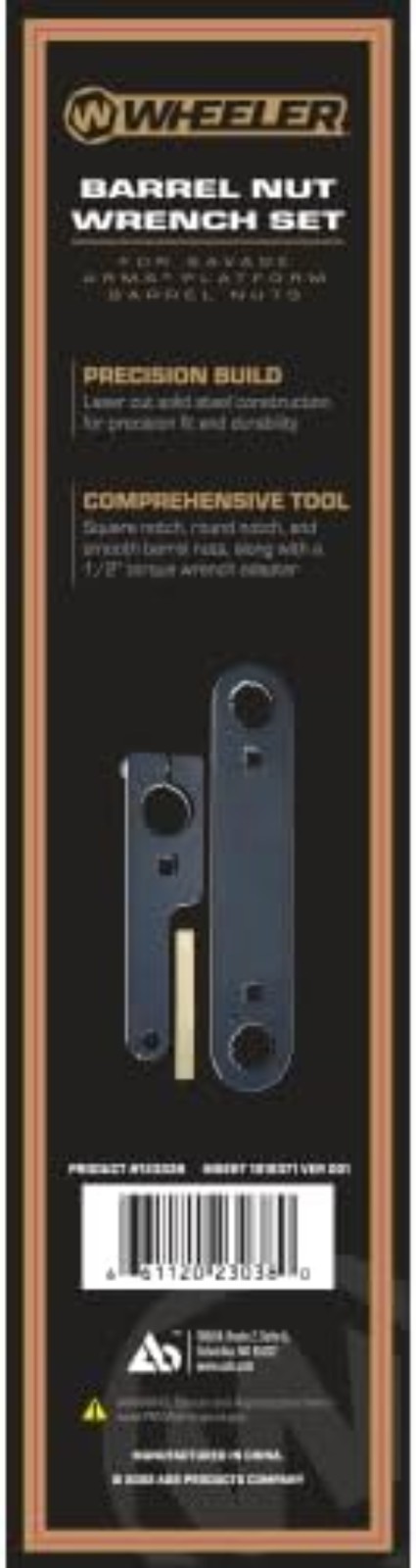 Savage Barrel Installation Wrench - Fixed Square Head