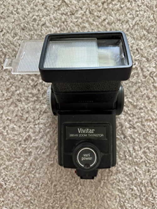 vivitar zoom thyristor 285 HV