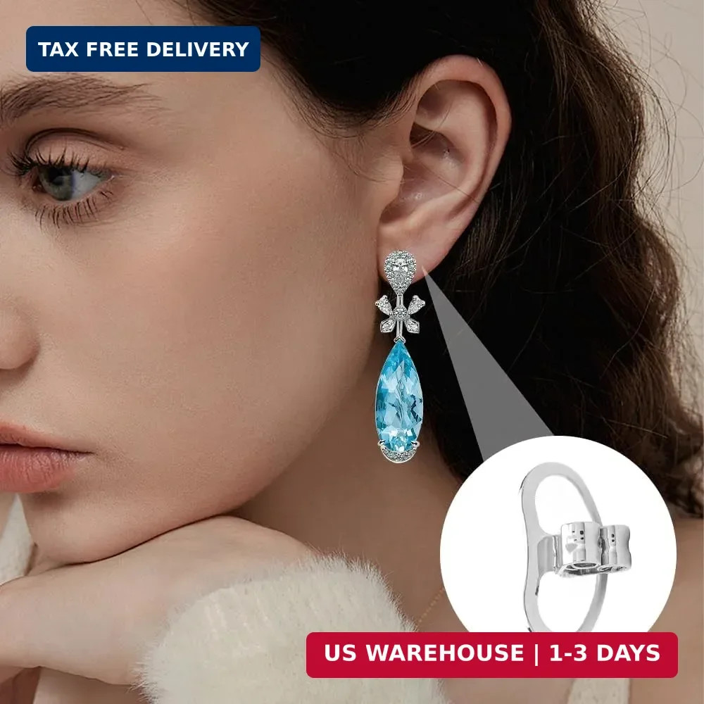Earring Backs for Droopy Ears, Adjustable & Secure Earring Backs Lifters for Hea