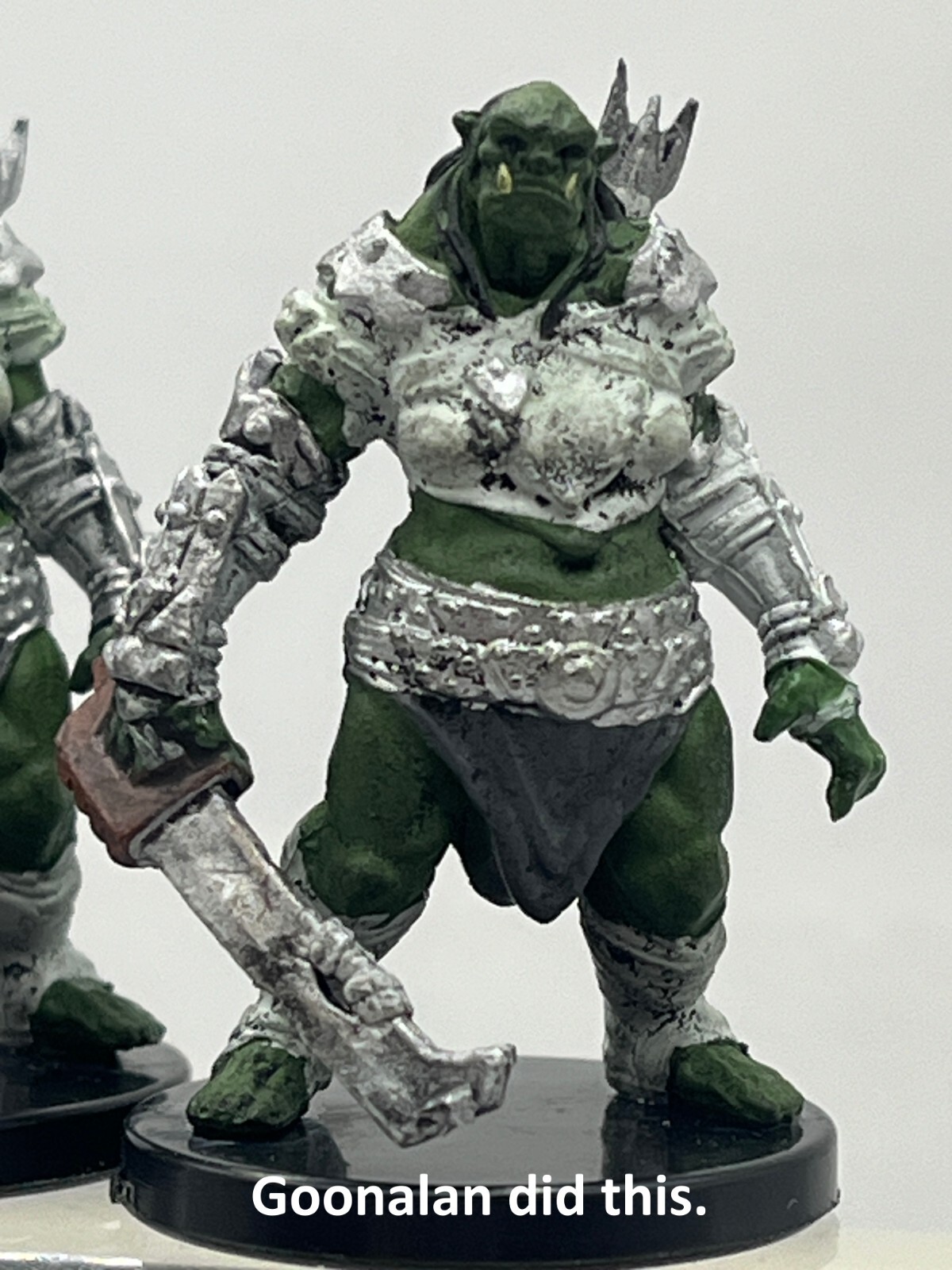 D&D Pathfinder Mini Legendary Adventures 04 Orc Battler