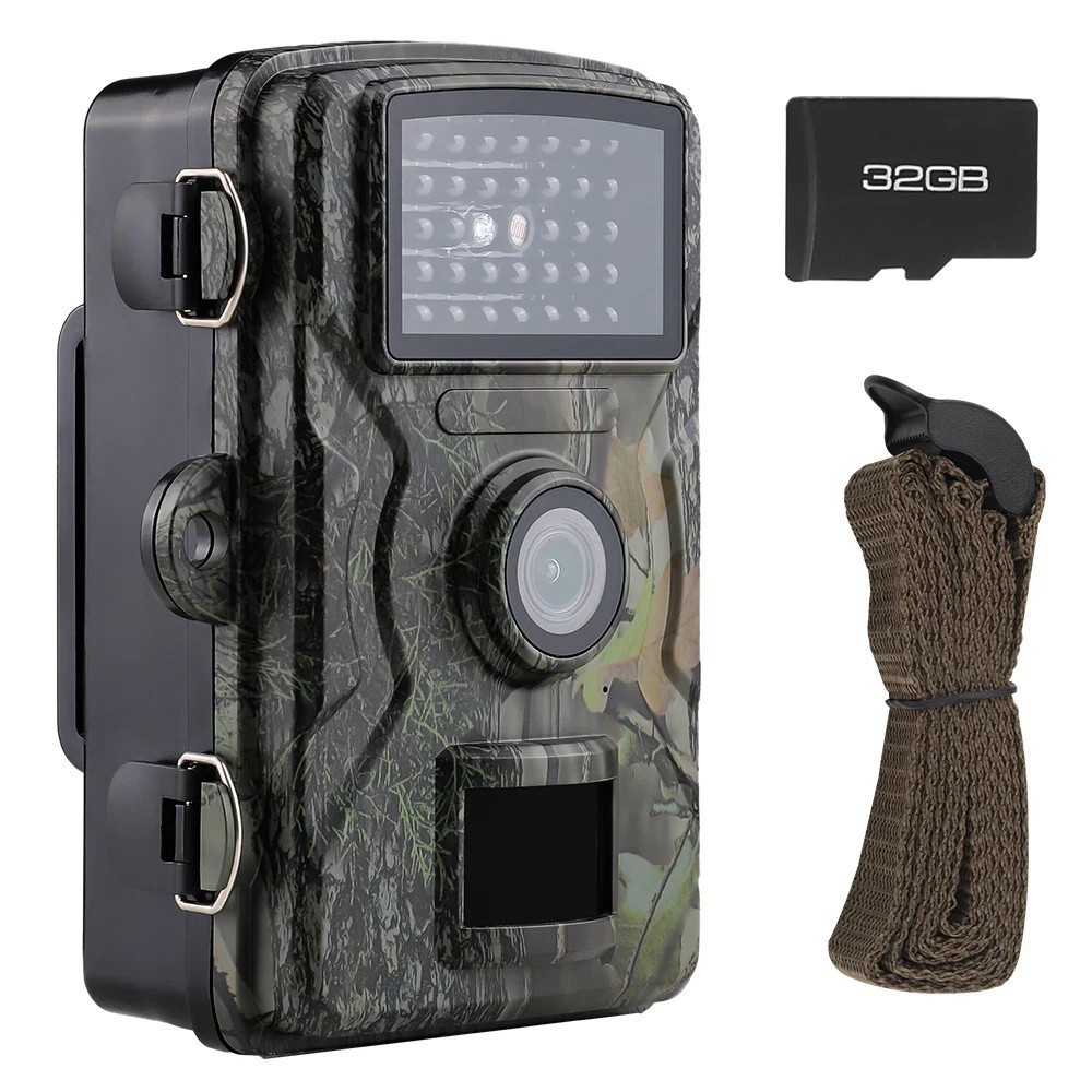 Wildlife Hunting Trail Camera Full 1440P Night Vision Motion Cam+32GB Card US