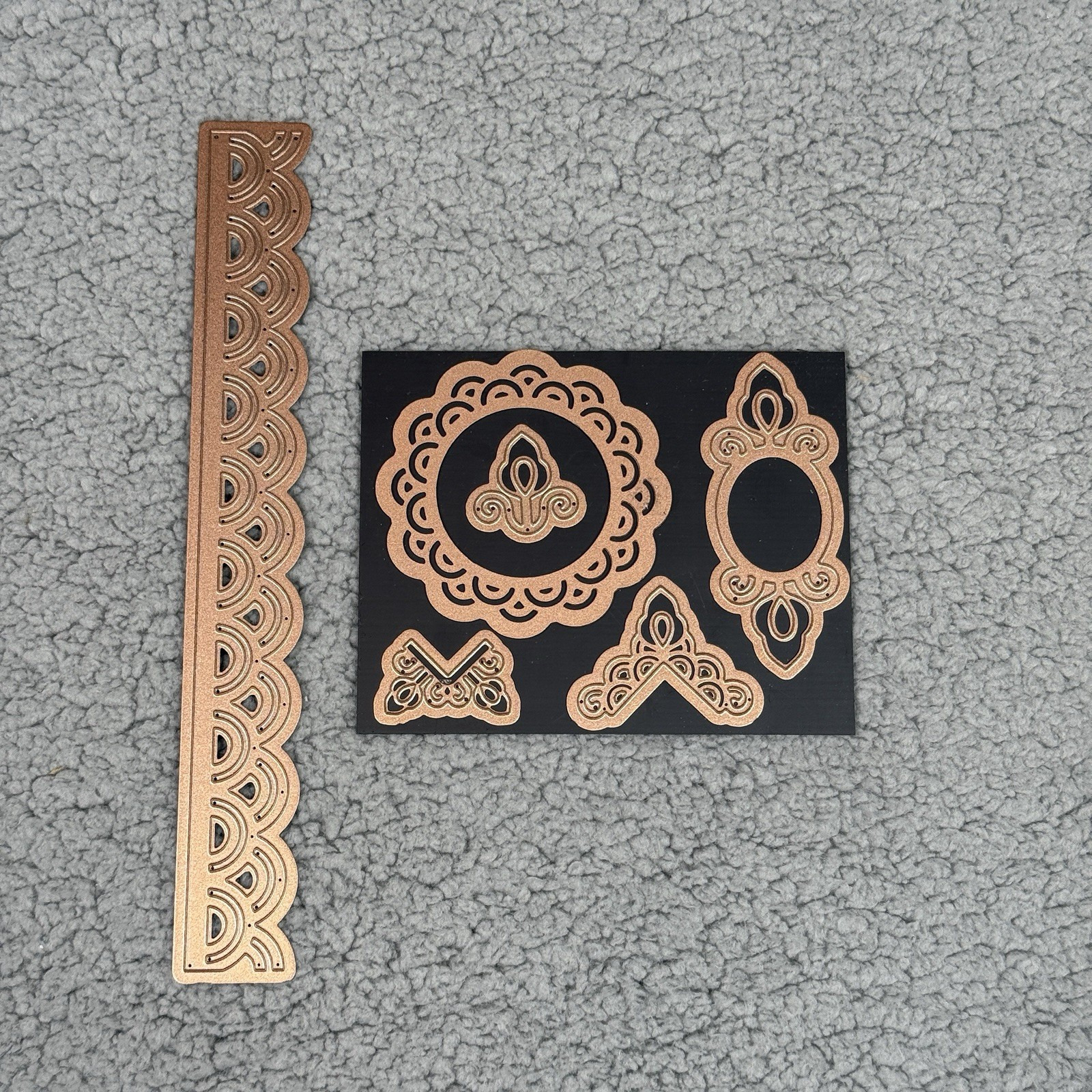 Spellbinders Shapeabilities Asian Accents Die Template Set S5-123 Cut Emboss