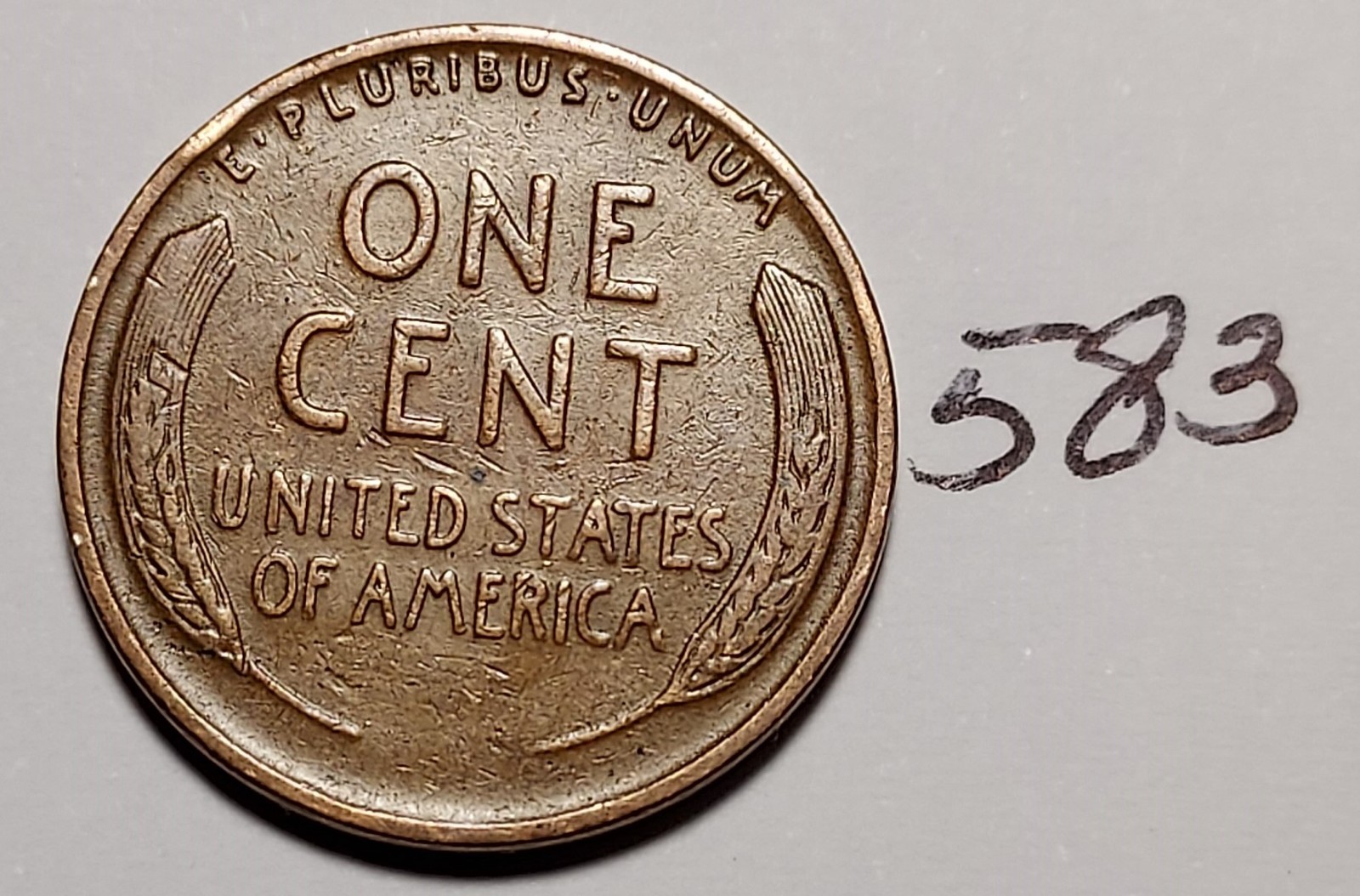1933 Lincoln Wheat Cent VERY FINE #583