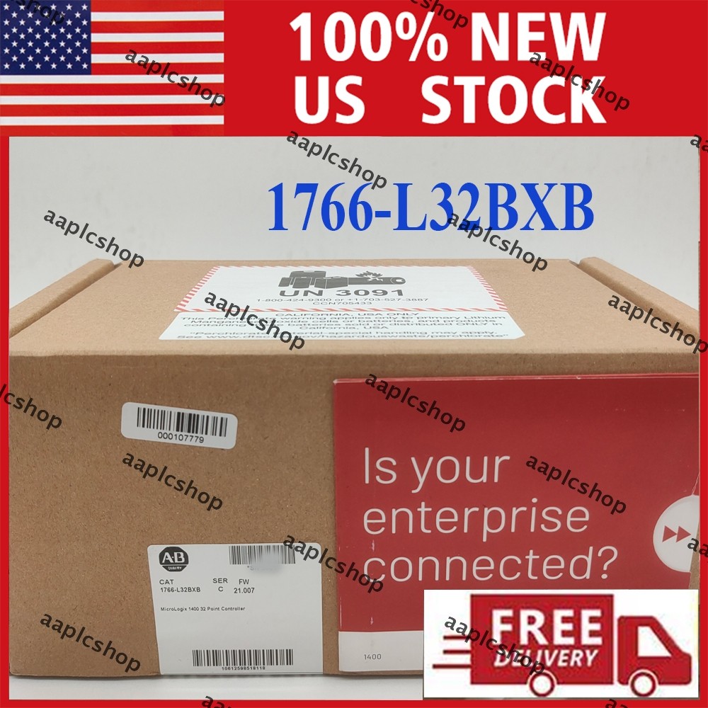 1766-L32BXB New Factory Sealed NEW PLC Sealed 1400 32 Point Controller