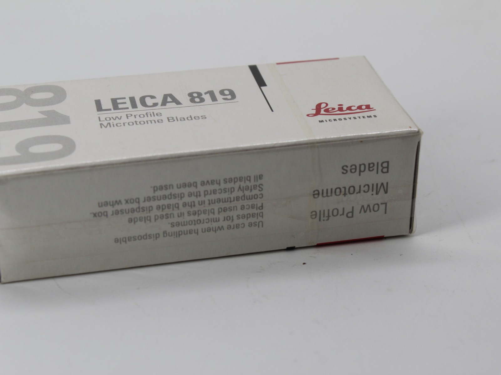 New Leica Microtome Microscopy Blades Model 819 Lowprofile #CD5