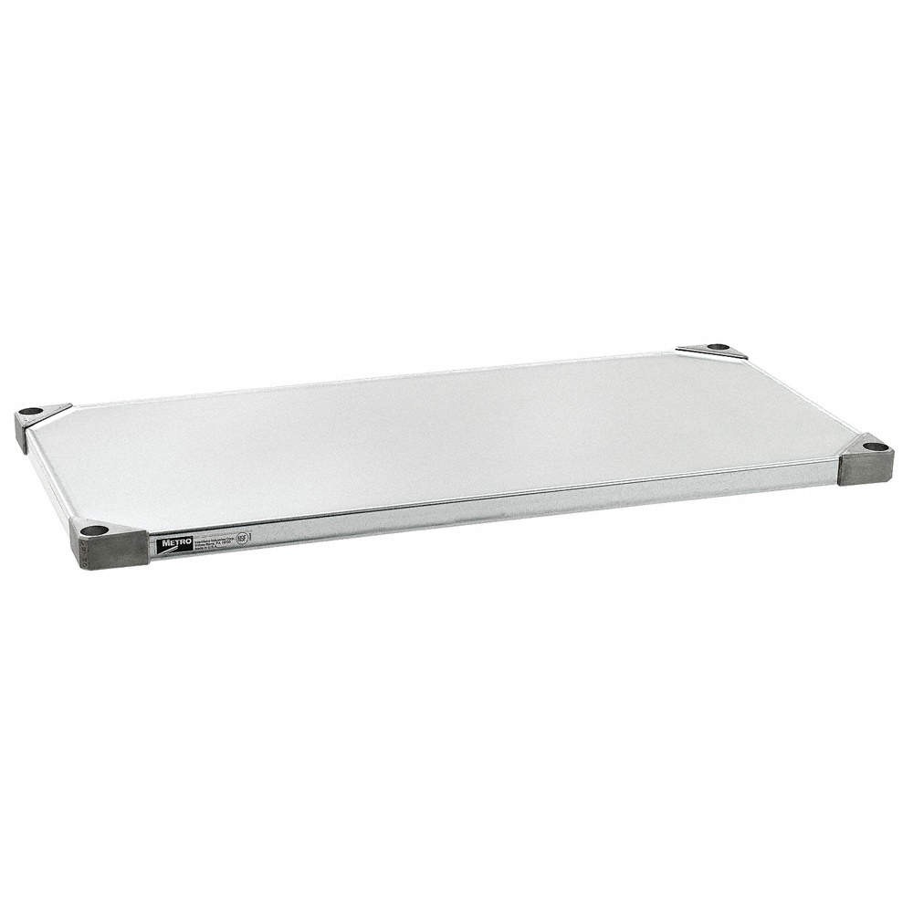 METRO 2424FG Solid Shelf,24 inx1 1/2 inx24 in 22A202