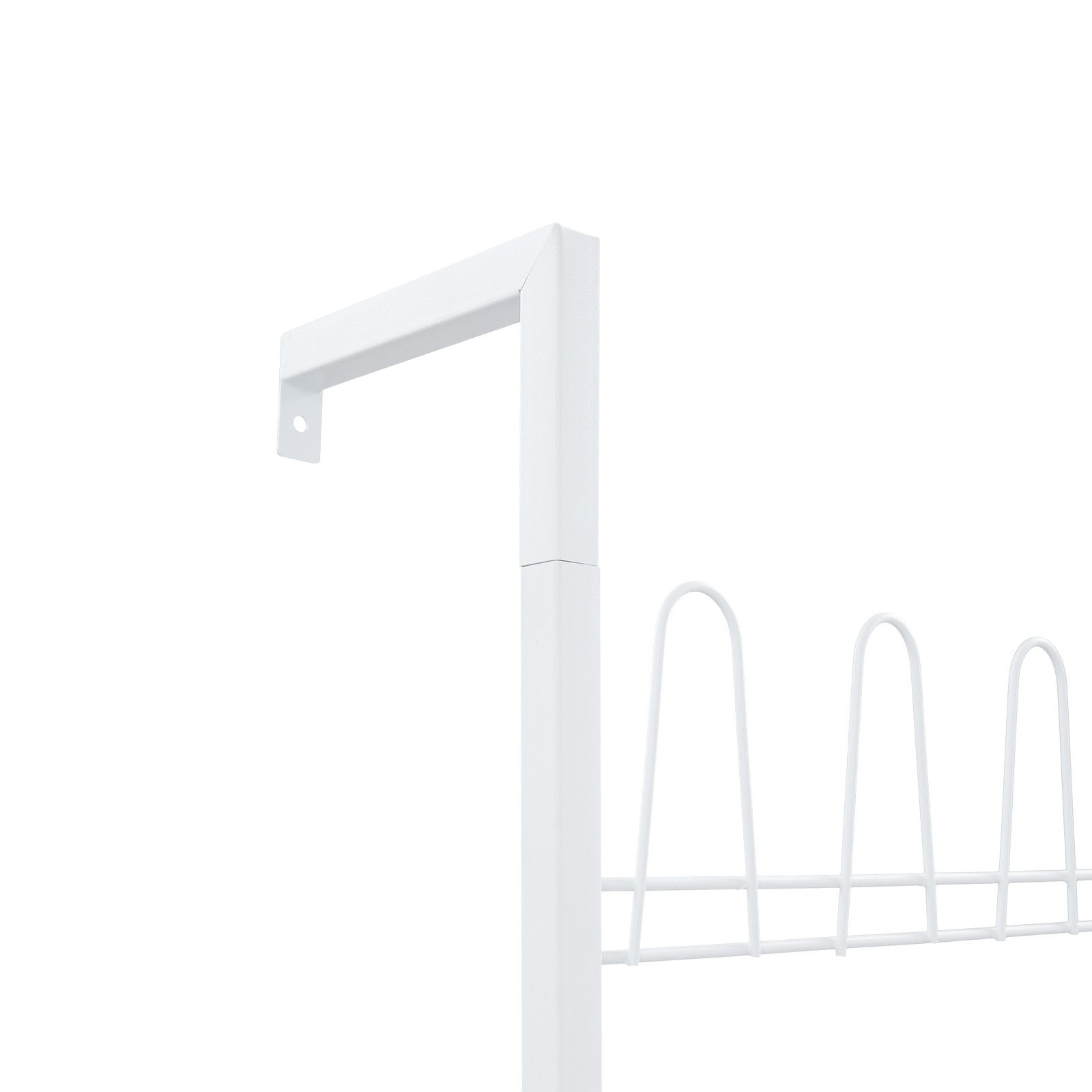 Metal Shoe Organizer Rack Home Wall Mounted Shoe Rack Metal Hanging Shoe Shelf