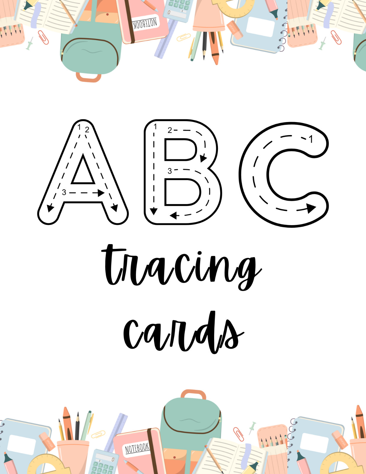 ABC Tracing Book