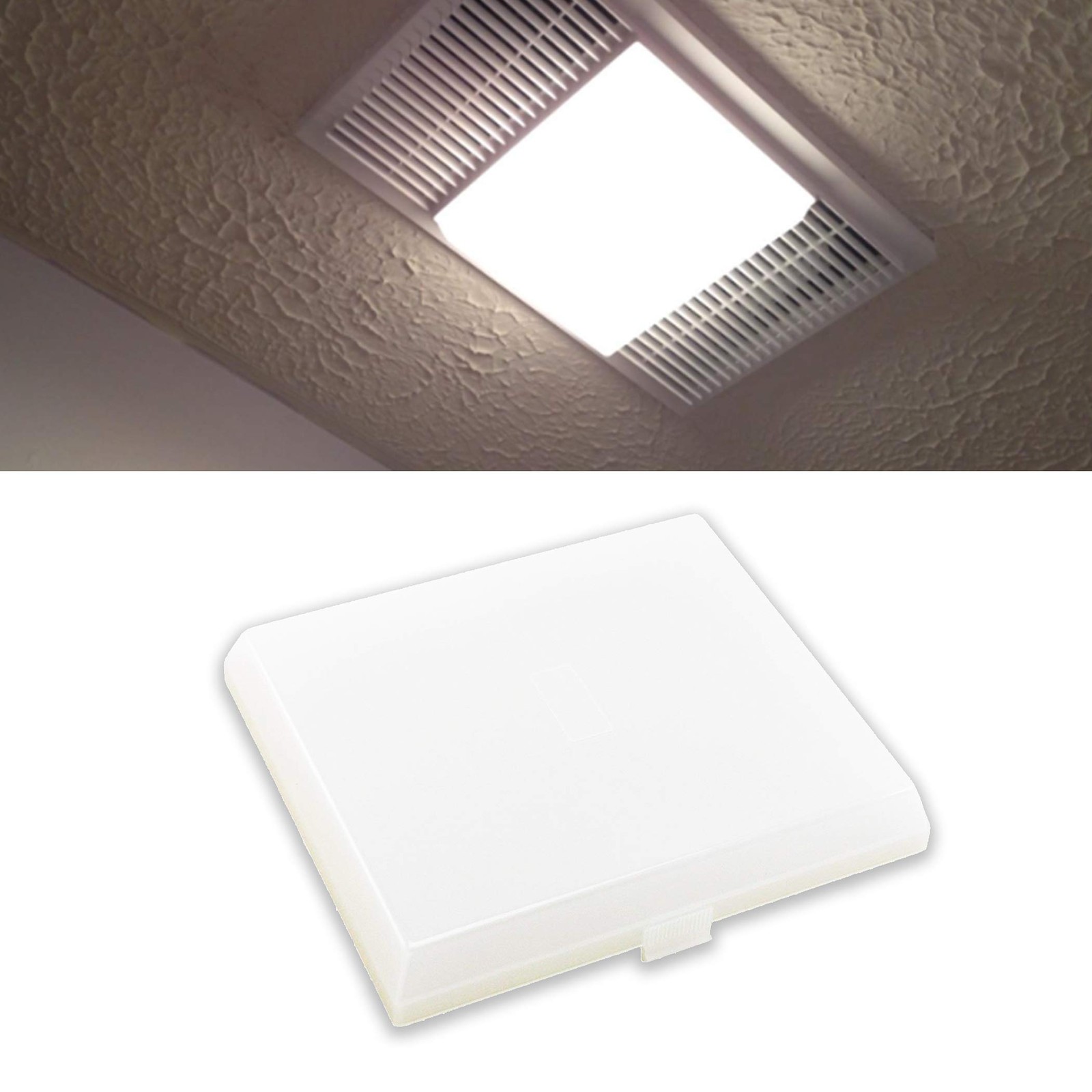 2-Pack AP5609551 8’’ x 7’’ Light Cover Compatible with x 7’’, White