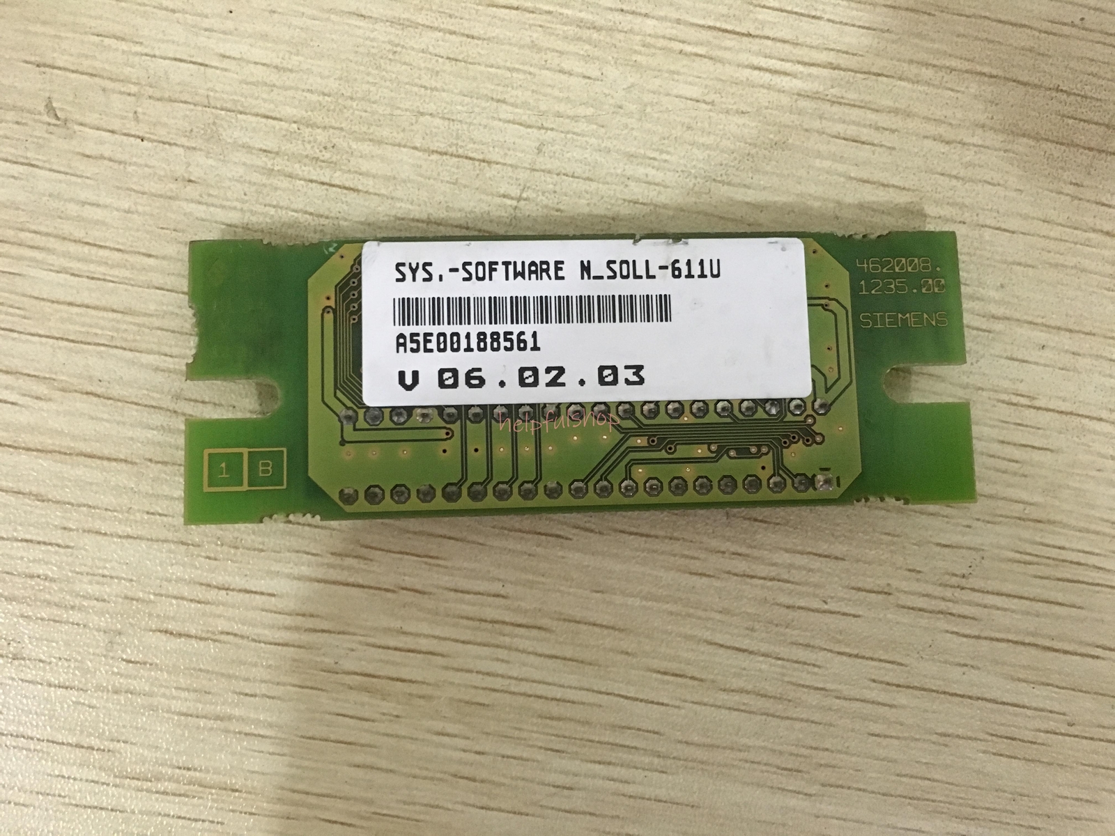 1PCS Used 462008.1235.00 N-SOLL-611U Siemens Memory Card A5E00188561