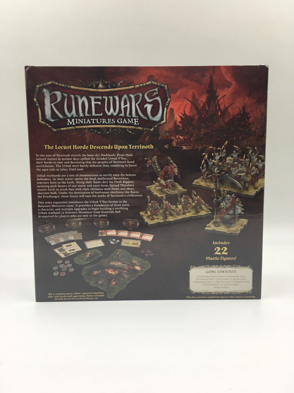 RuneWars - Uthuk Y'llan Army Expansion - SEALED - Miniatures