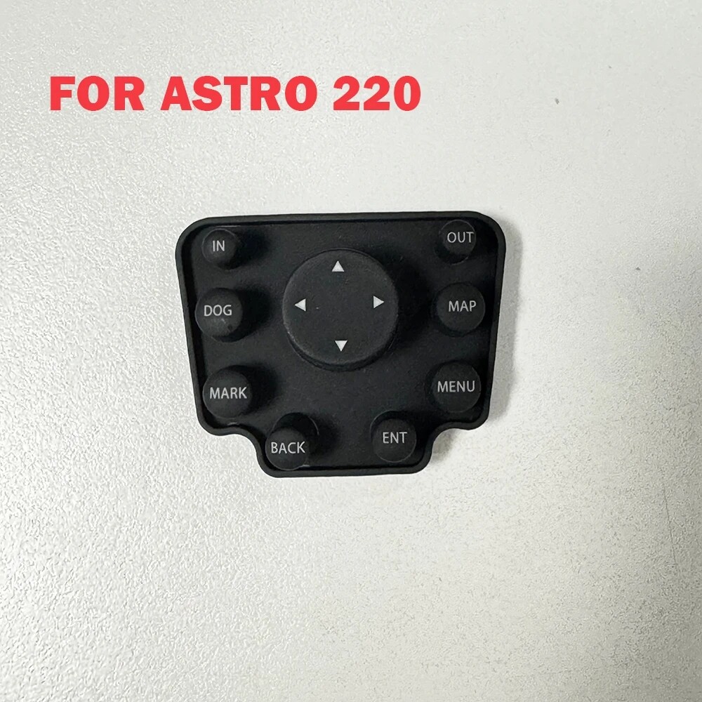 For GARMIN Astro 220 Astro220 Rubber Keyboard Keypad Menu Button