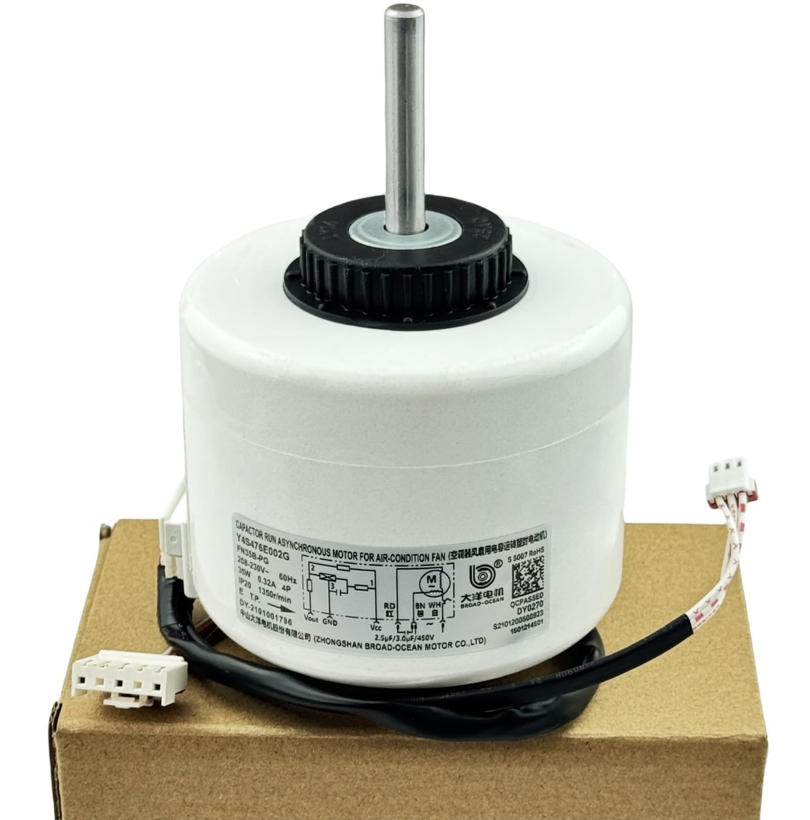 FN35B-PG Y4S476E002G Air Conditioning Motor fit for Gree Air Conditioner, Replac
