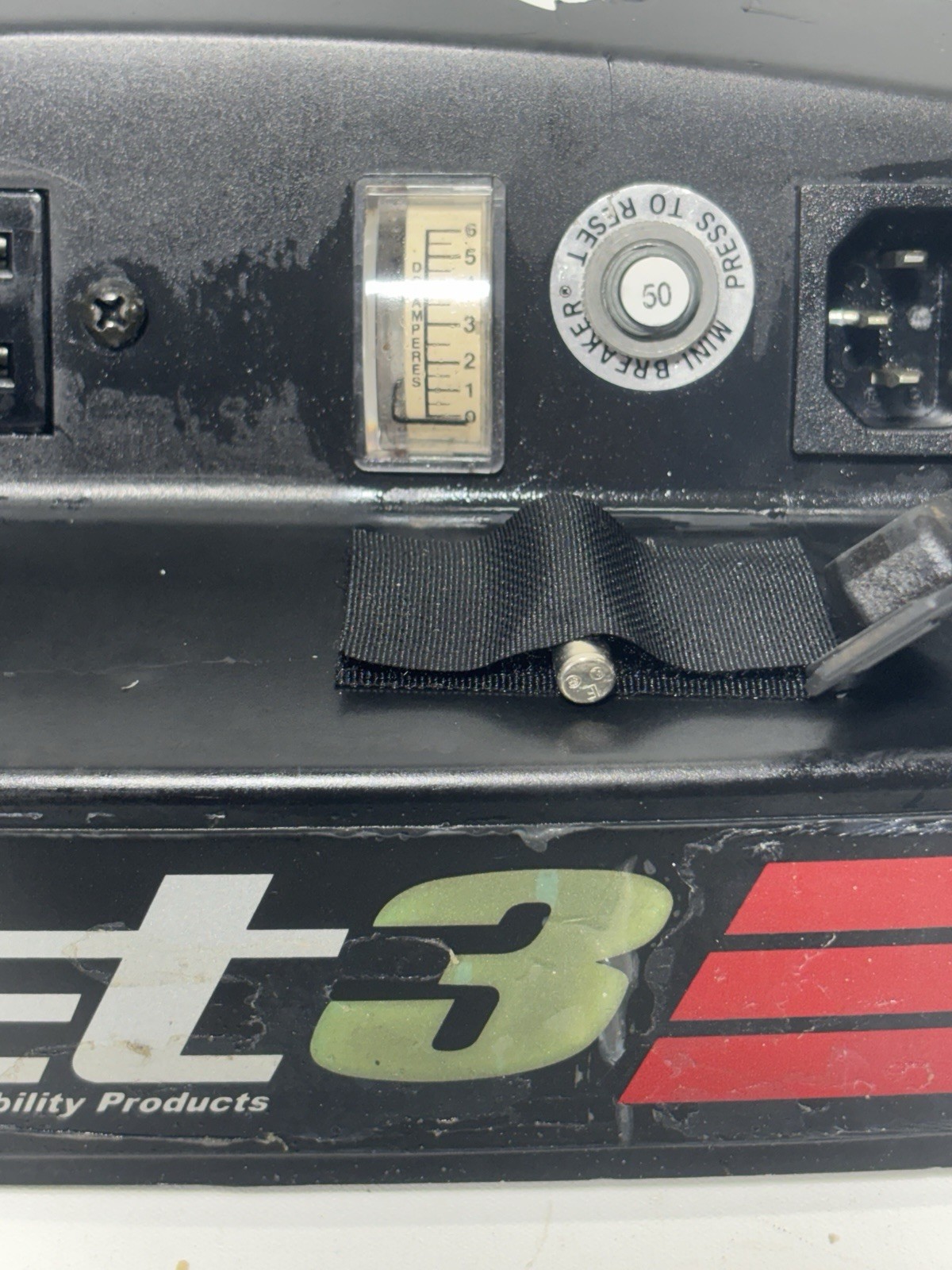 OEM Pride Mobility Jet 3 Rear Control Panel Wiring Harness Battery Gauge Tested