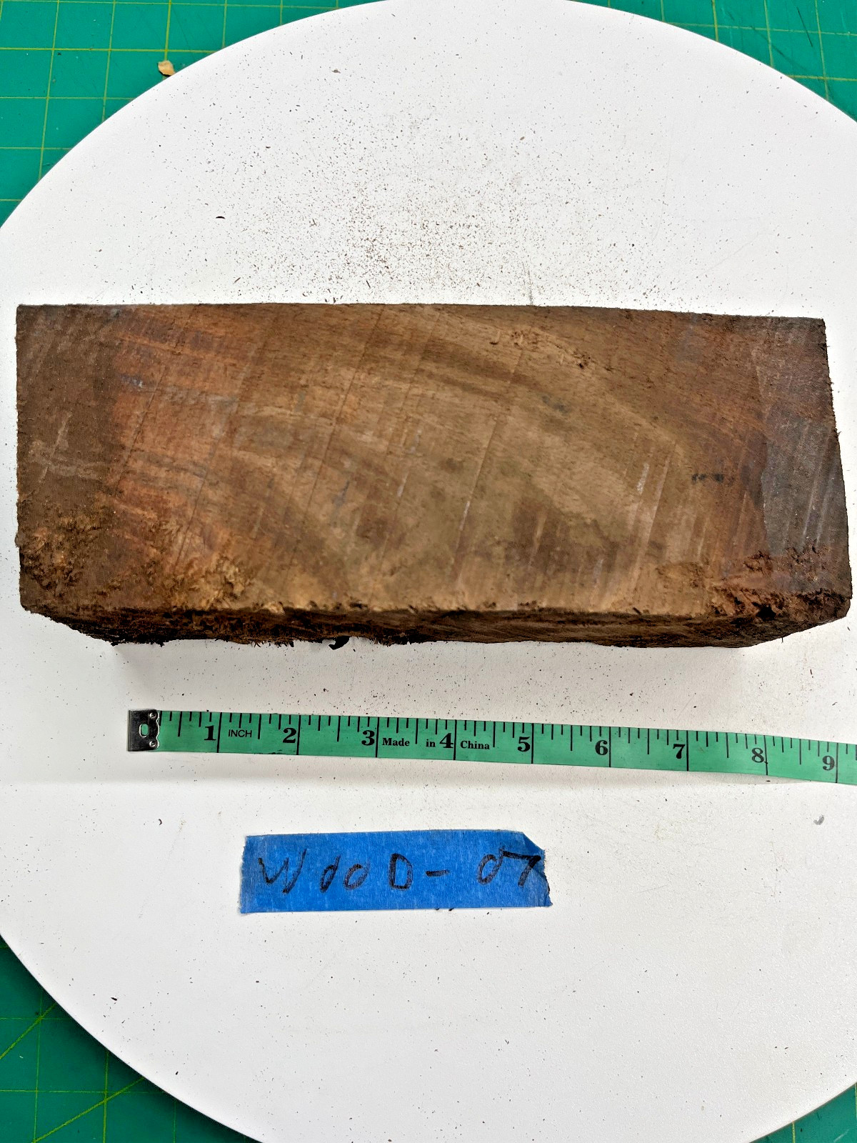 Walnut Burl Wood Block Handle Material For Knife Makers Knives - Unfinished