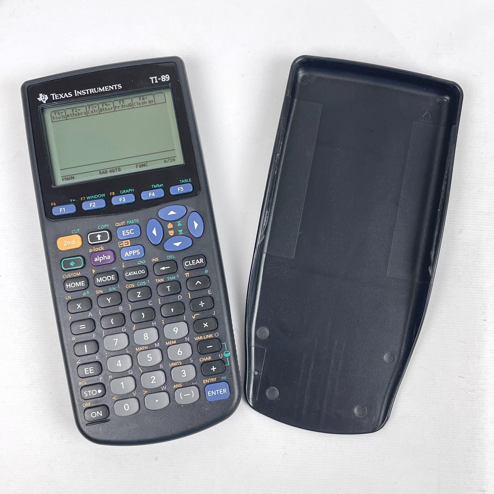 Texas Instruments Ti-89 Black Graphing Calculator Fully Tested Works Great
