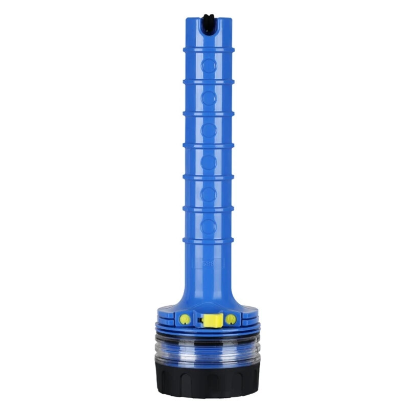Scuba Diving Waterproof Flashlight LED Light 60 Meter Deep Underwater Torch