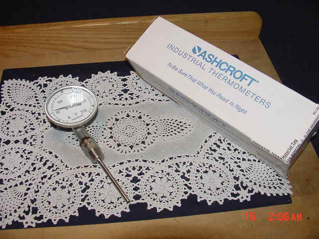 AshCroft 30 EI 60 L 040, 3 Inch Bi-Metal Thermometer, 10052424-1, 0-250F NEW!