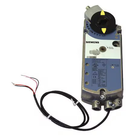 Siemens Gca151.1P Electric Actuator, 24Vac/Dc, 160 In.-Lb.