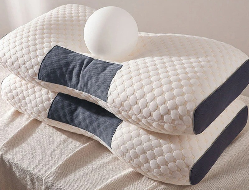 Cervical Orthopedic Neck Pillow Soybean Fiber Massage Sleep Pillow